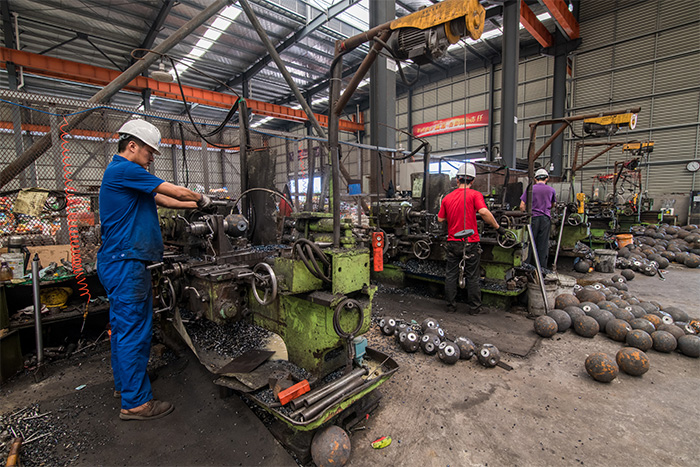 瓦房店网架配件车间